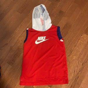 Boys Nike Hooded Tank Like New